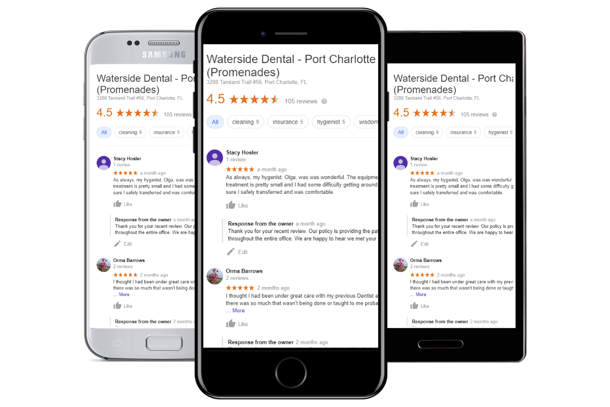 Leave us a review mobile